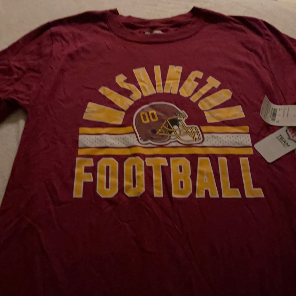 Men’s small NFL team apparel Washington Football